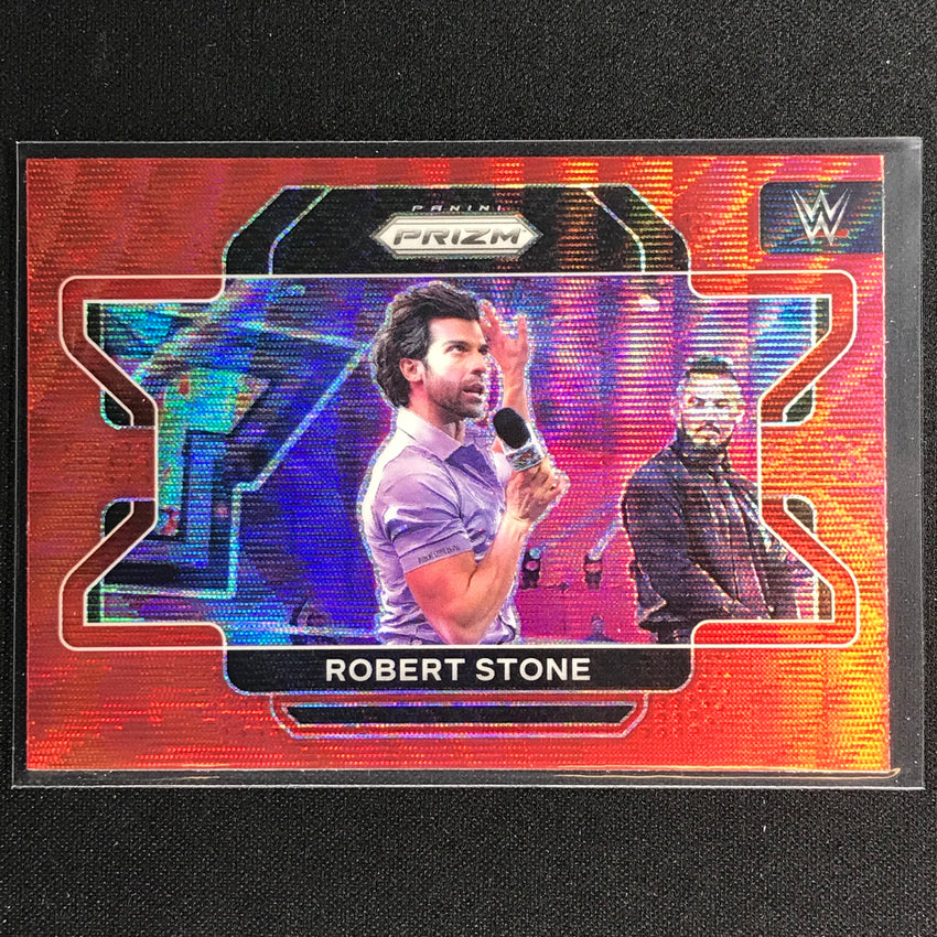 2022 Prizm ROBERT STONE Horizontal Ruby Wave #96