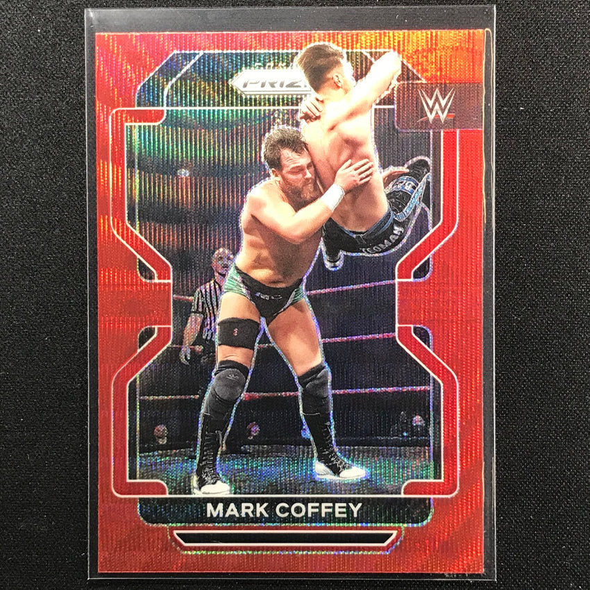 2022 Prizm MARK COFFEY Vertical Ruby Wave #107