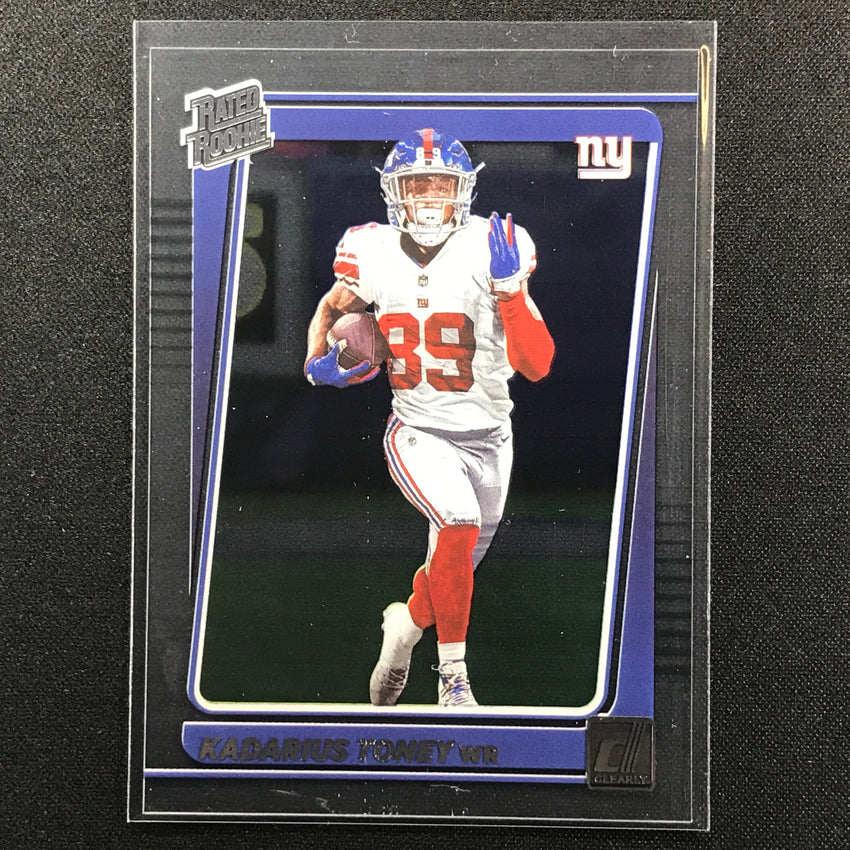 2021 Clearly Donruss KADARIUS TONEY Rated Rookie Base #65
