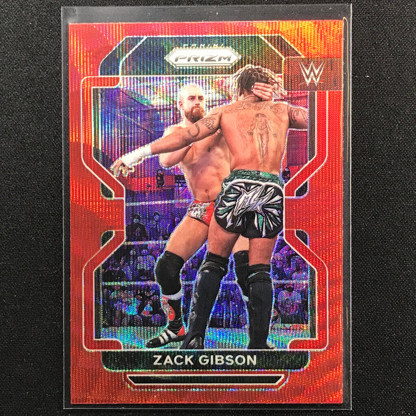 2022 Prizm ZACK GIBSON Vertical Ruby Wave #167