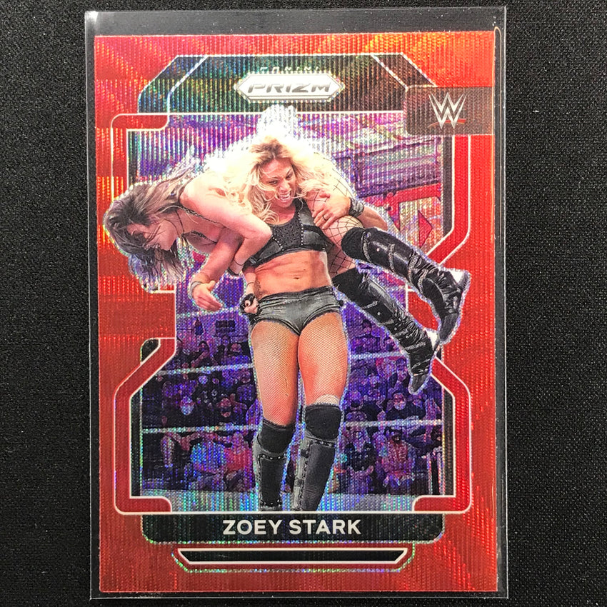 2022 Prizm ZOEY STARK Vertical Ruby Wave #176