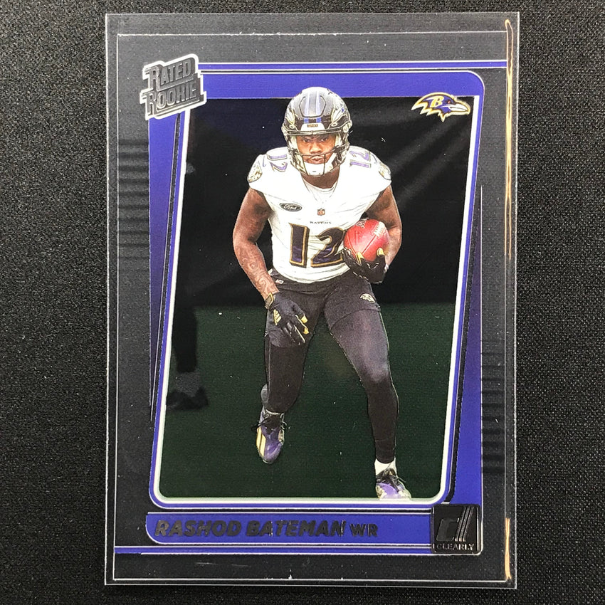 2021 Clearly Donruss RASHOD BATEMAN Rated Rookie Base #66