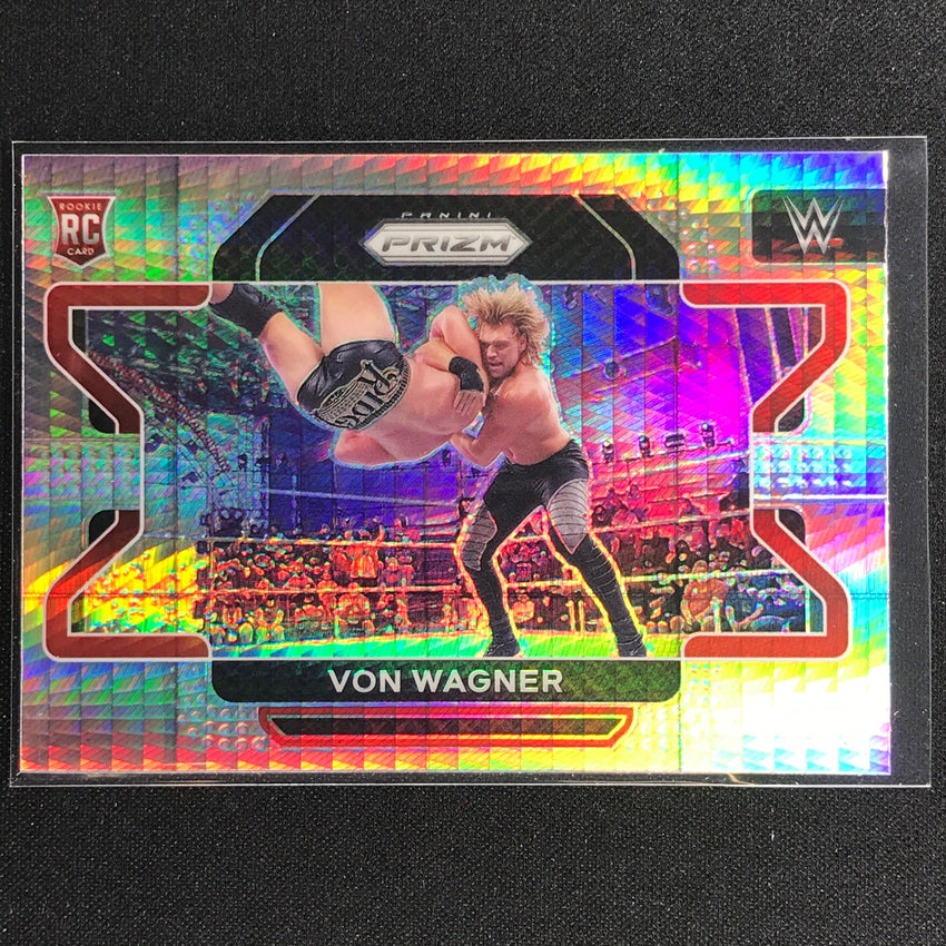 2022 Prizm VON WAGNER Horizontal Rookie Hyper #4