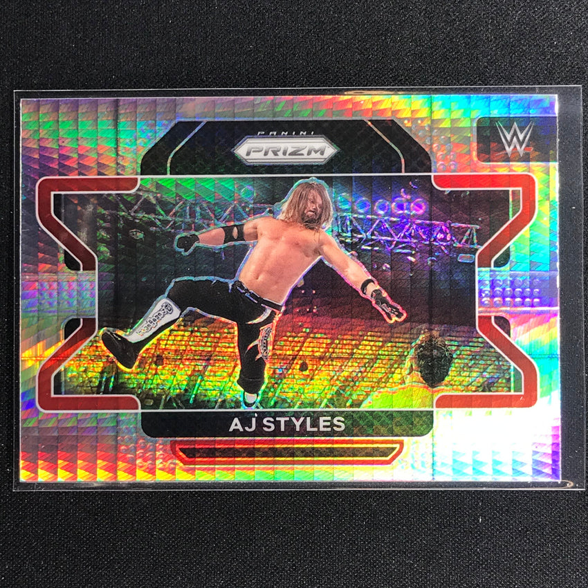 2022 Prizm AJ STYLES Horizontal Hyper #7