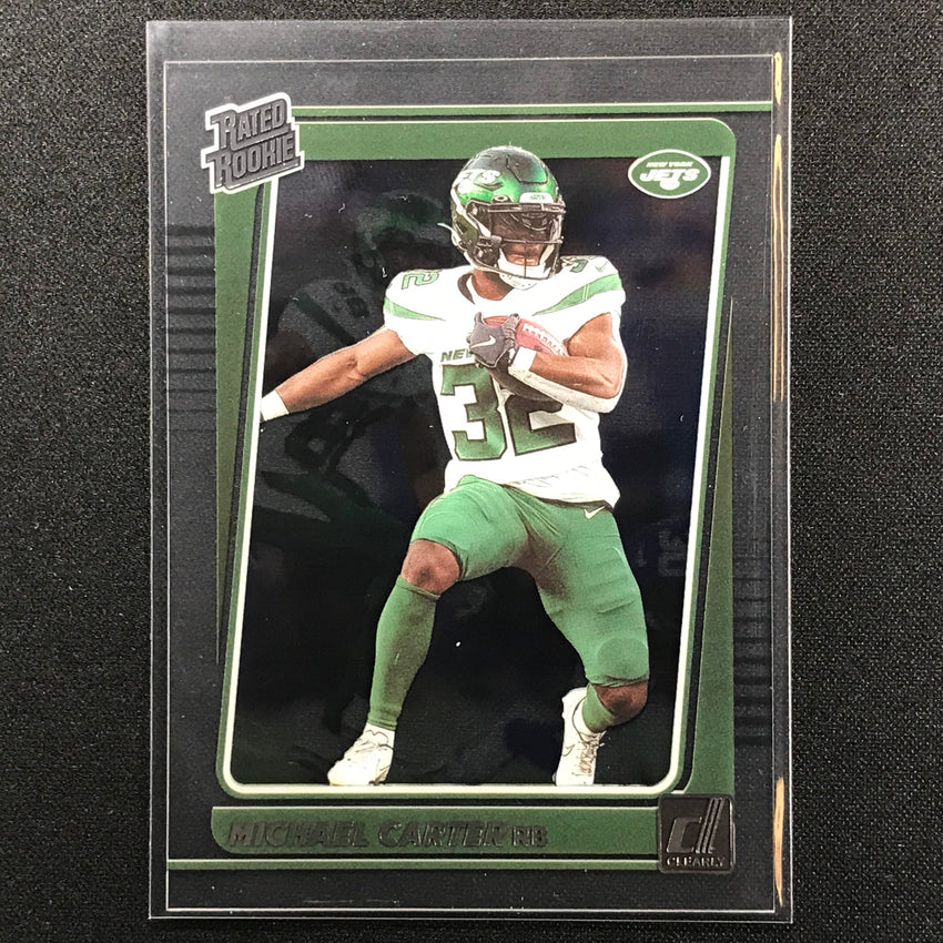 2021 Clearly Donruss MICHAEL CARTER Rated Rookie Base #69