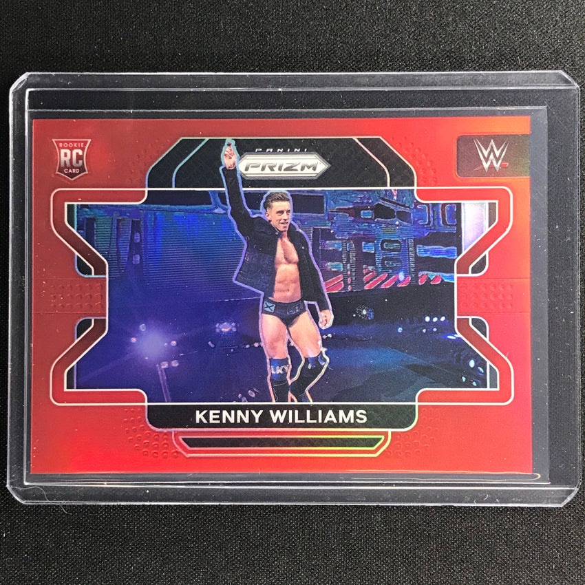 2022 Prizm Kenny Williams Horizontal Rookie Red 121/299