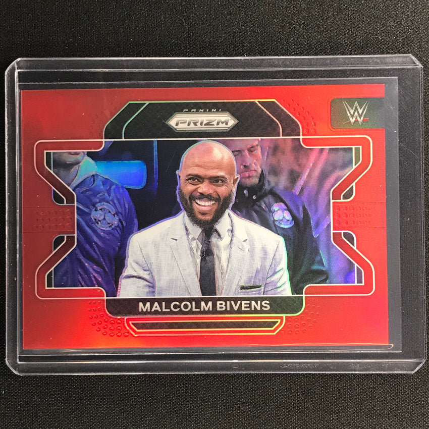 2022 Prizm Malcolm Bivens Horizontal Red 156/299