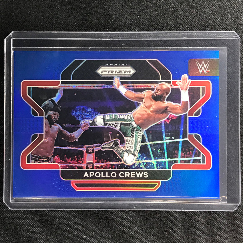 2022 Prizm Apollo Crews Horizontal Blue 112/199