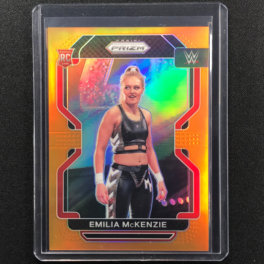 2022 Prizm Emilia Mckenzie Vertical Rookie Orange 56/99