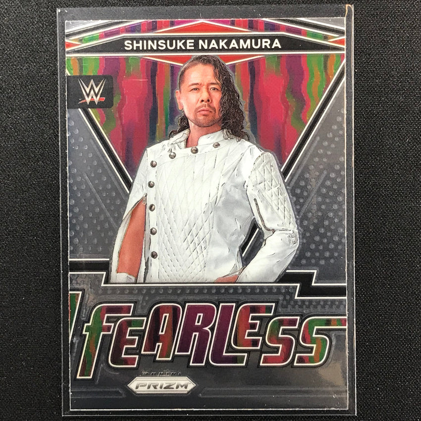 2022 Prizm SHINSUKE NAKAMURA Fearless Base #3