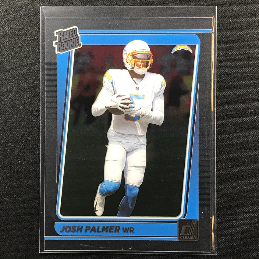 2021 Clearly Donruss JOSH PALMER Rated Rookie Base #77