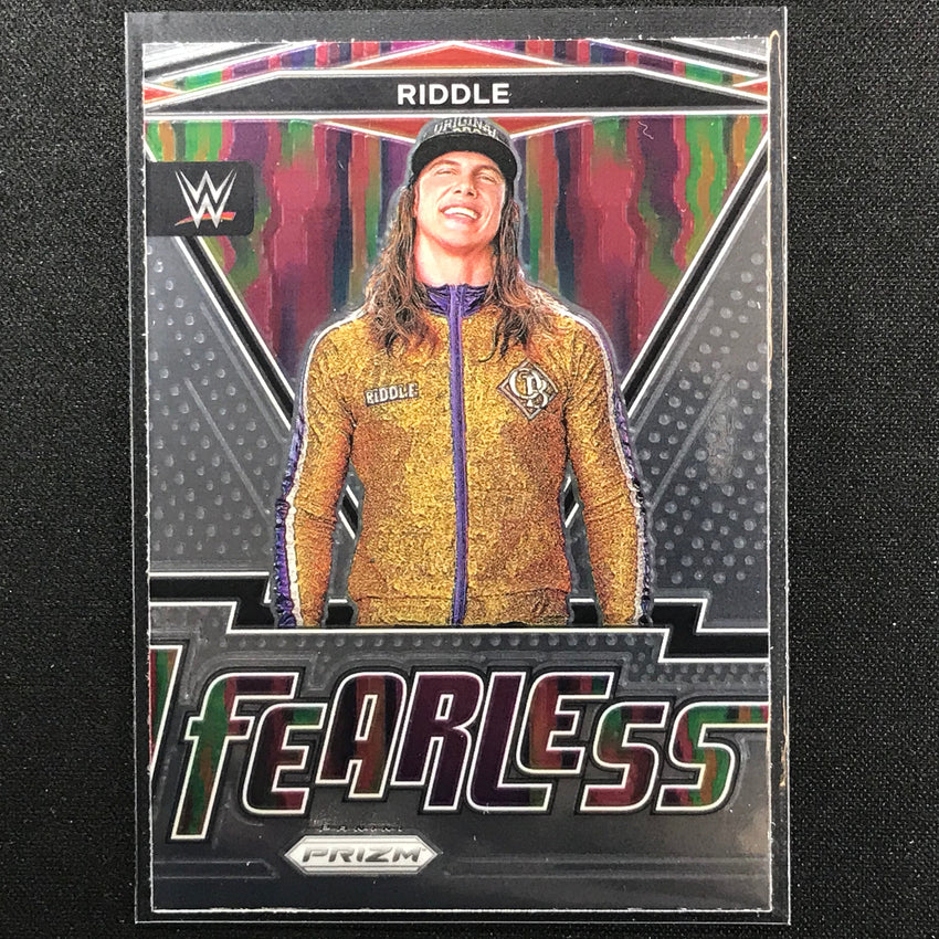 2022 Prizm RIDDLE Fearless Base #4