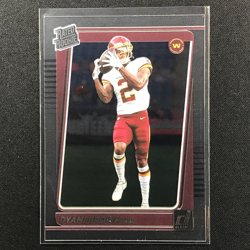 2021 Clearly Donruss DYAMI BROWN Rated Rookie Base #78