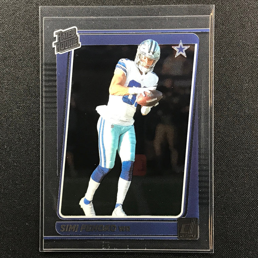 2021 Clearly Donruss SIMI FEHOKO Rated Rookie Base #92