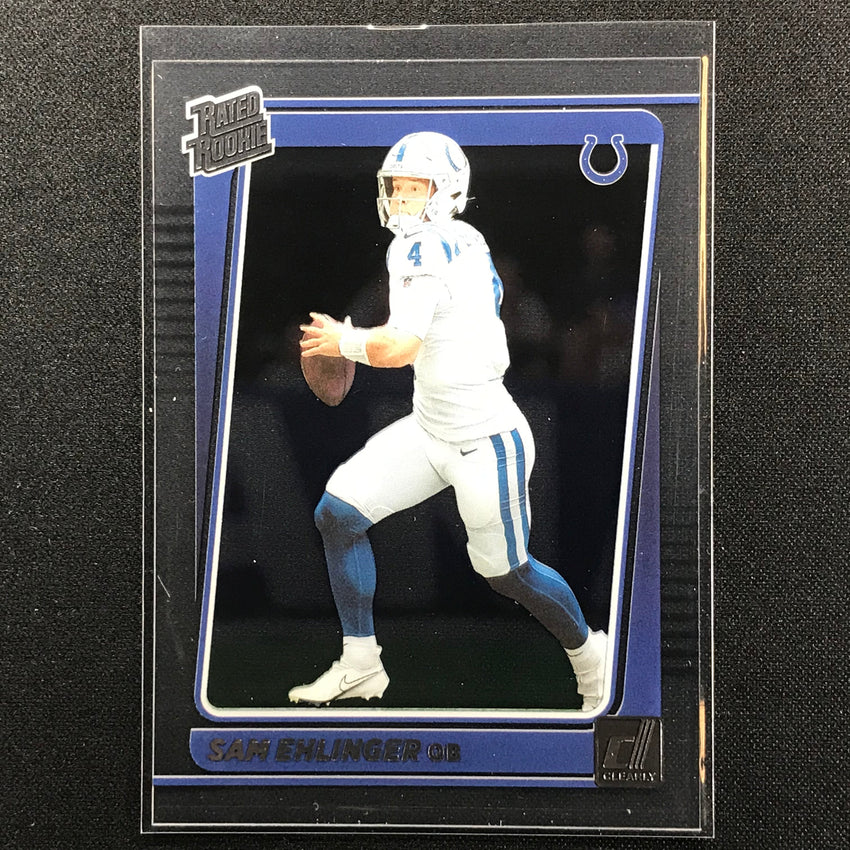 2021 Clearly Donruss SAM EHLINGER Rated Rookie Base #100