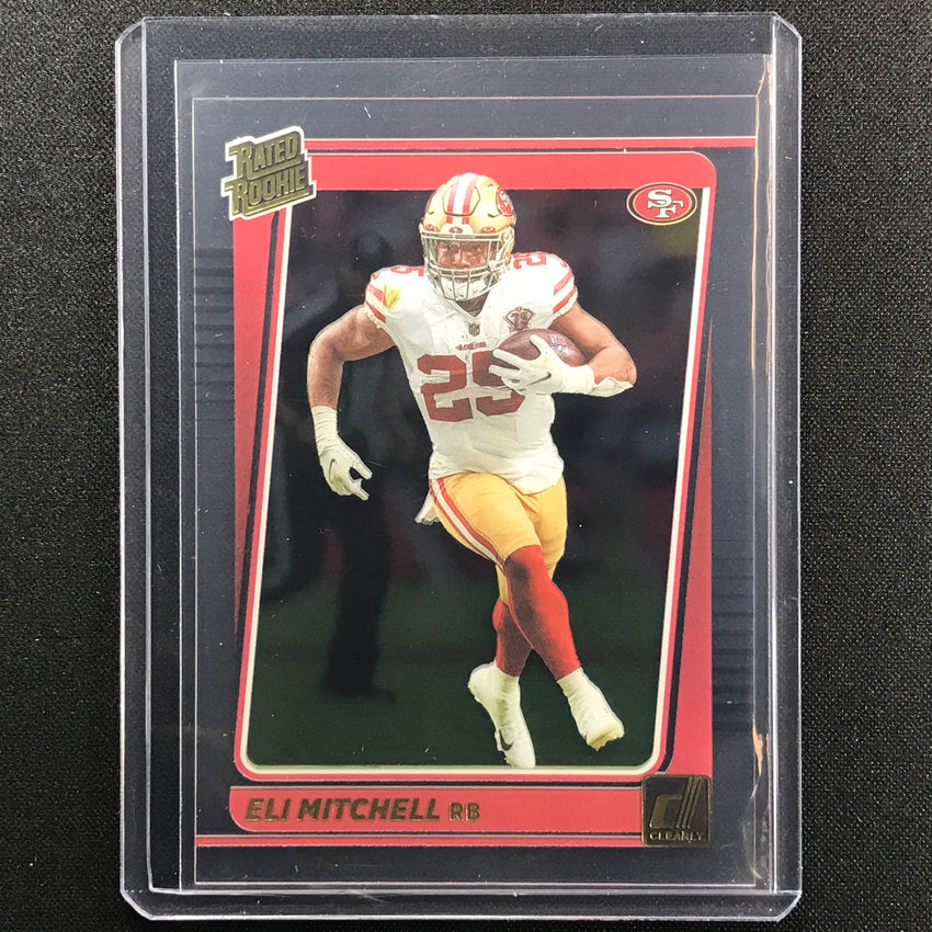 2021 Clearly Donruss ELI MITCHELL Rated Rookie Gold #97