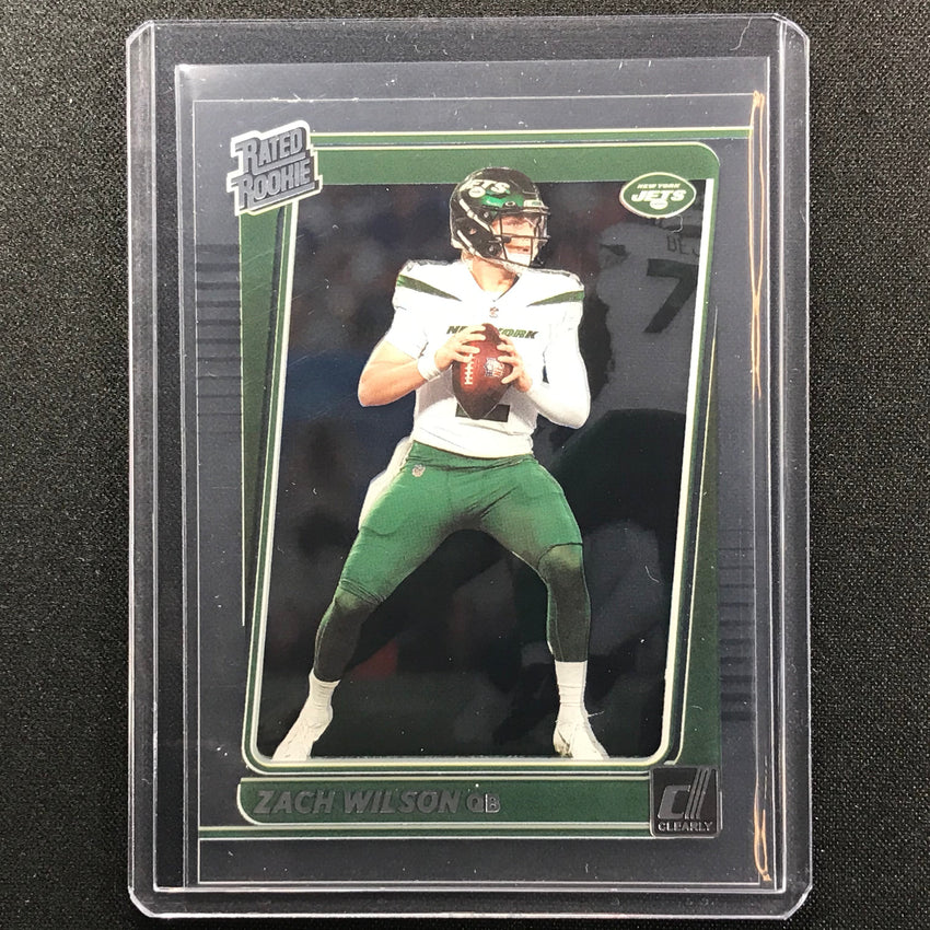 2021 Clearly Donruss ZACH WILSON Rated Rookie Base #52