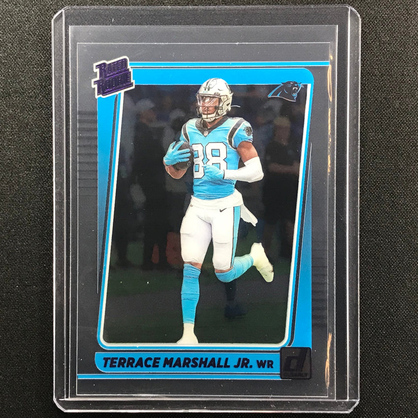 2021 Clearly Donruss TERRACE MARSHALL JR. Rated Rookie Purple #67