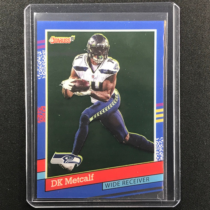 2021 Clearly Donruss DK METCALF Retro 1991 #8