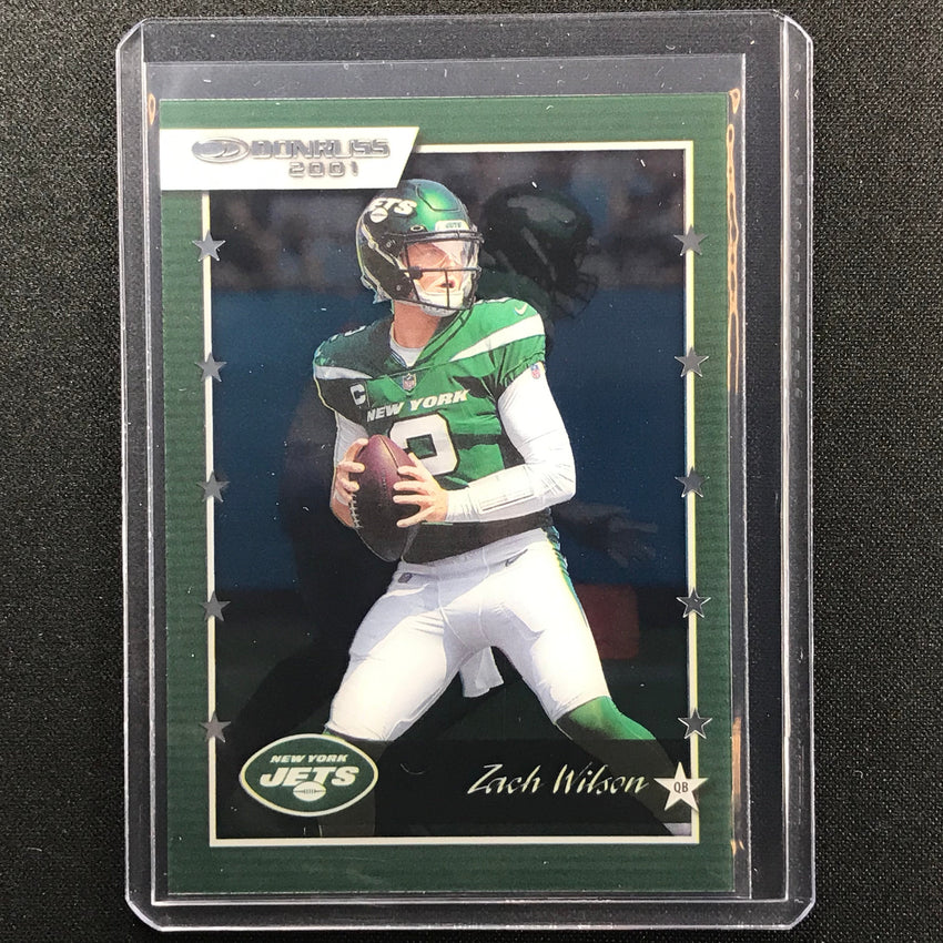2021 Clearly Donruss ZACH WILSON Retro 2001 Rookie #17