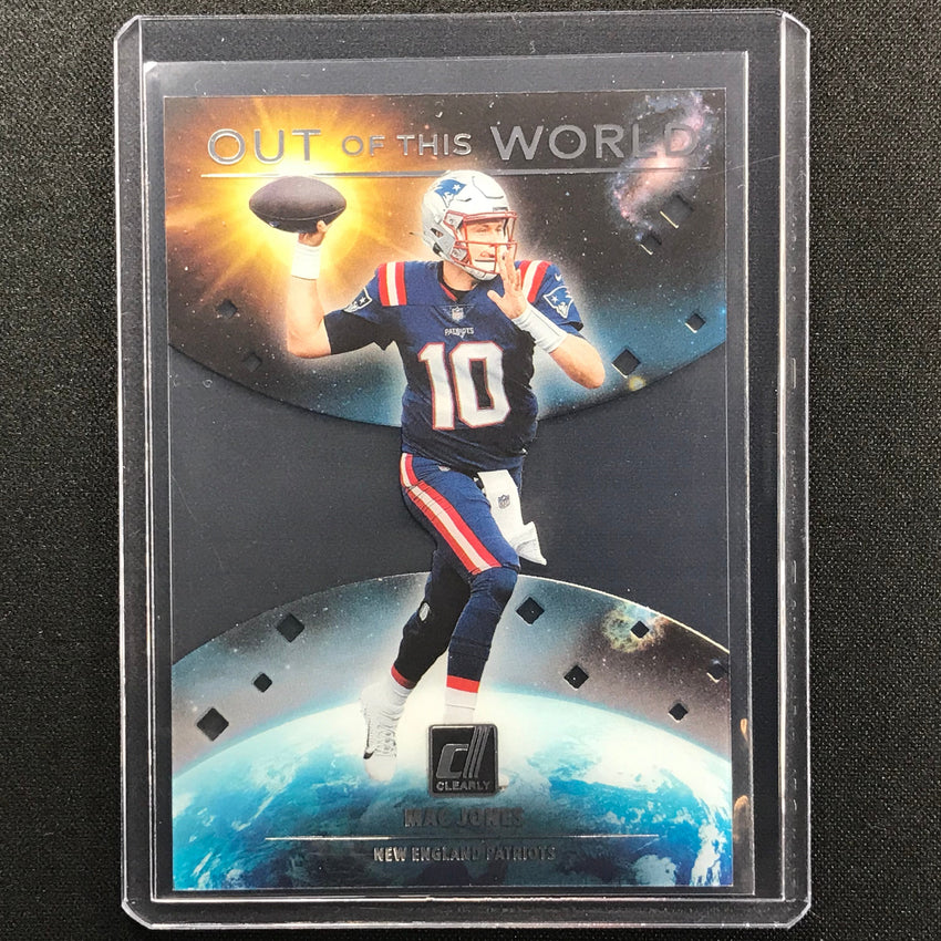 2021 Clearly Donruss MAC JONES Out of this World Rookie #MC