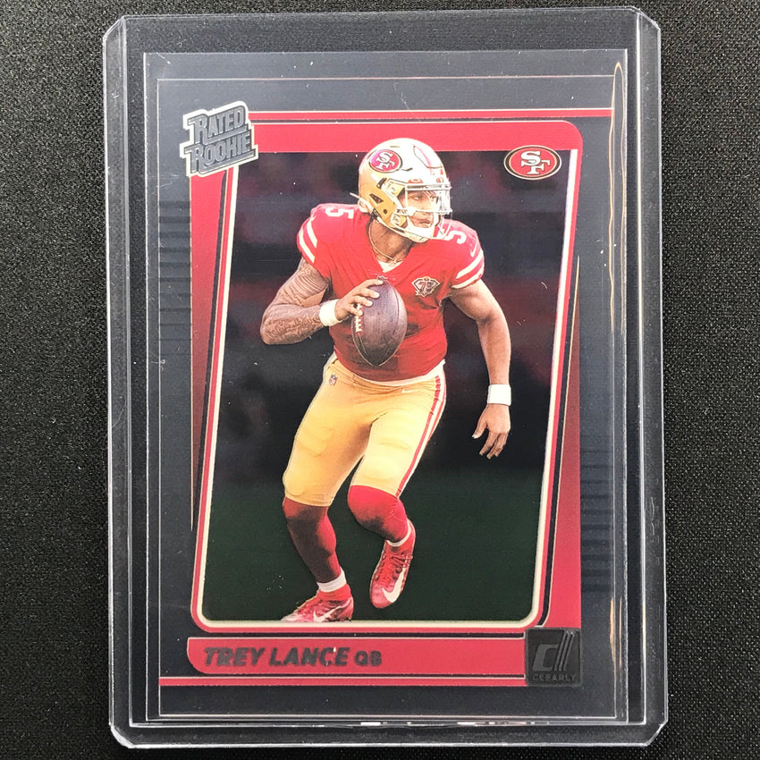 2021 Clearly Donruss TREY LANCE Rated Rookie Base #54