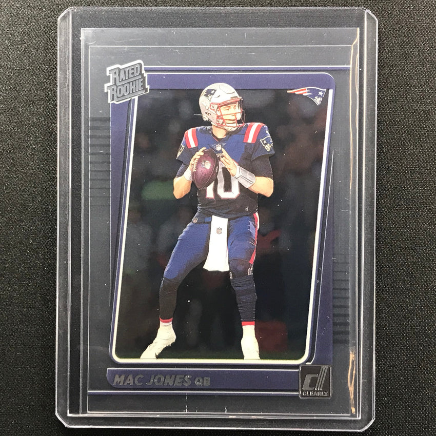2021 Clearly Donruss MAC JONES Rated Rookie Base #55