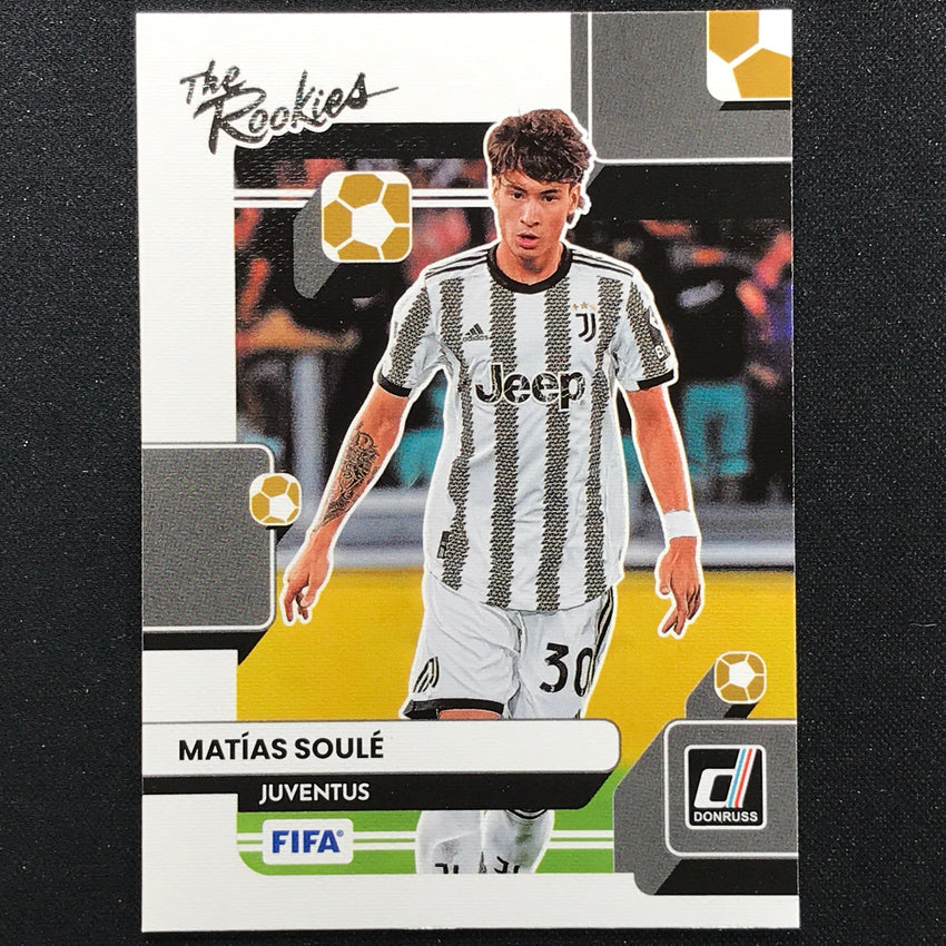 2022-23 Donruss Fifa Matias Soule The Rookies Silver No 21