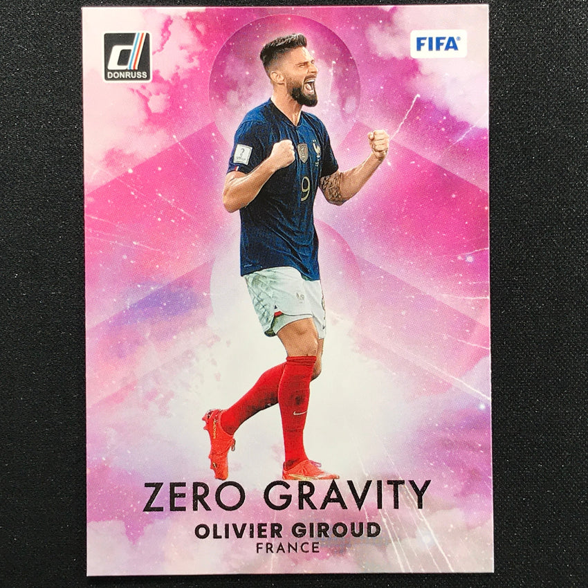 2022-23 Donruss FIFA OLIVIER GIROUD Zero Gravity Silver #9