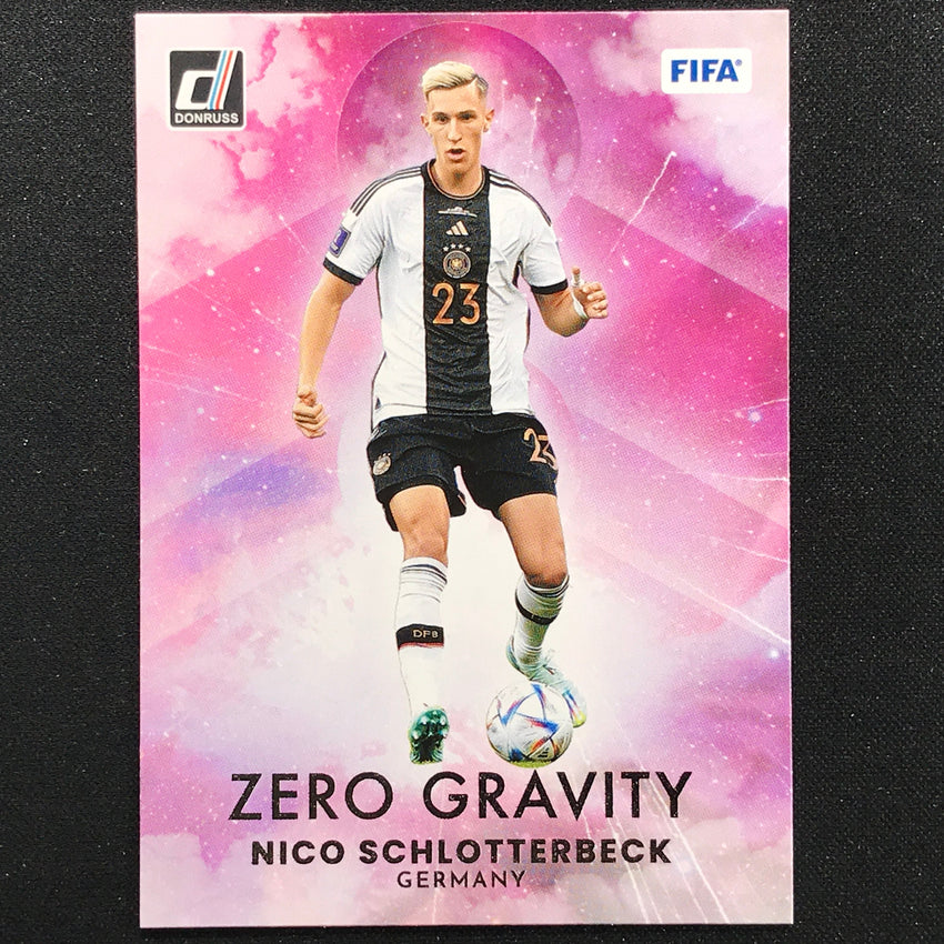 2022-23 Donruss FIFA NICO SCHLOTTERBECK Zero Gravity Silver #12