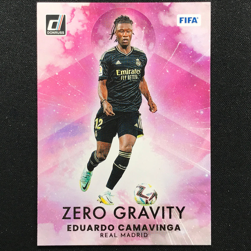 2022-23 Donruss FIFA EDUARDO CAMAVINGA Zero Gravity Silver #18