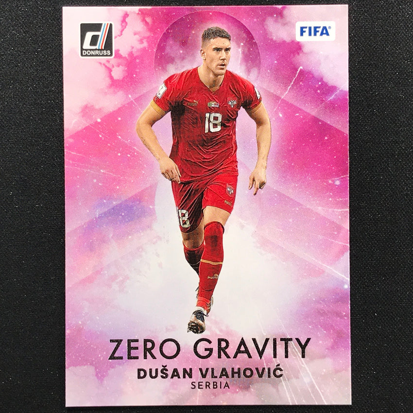 2022-23 Donruss FIFA DUSAN VLAHOVIC Zero Gravity Silver #19
