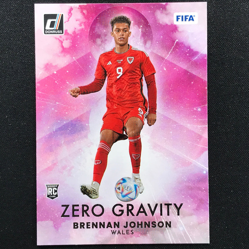 2022-23 Donruss FIFA BRENNAN JOHNSON Zero Gravity Rookie Silver #21