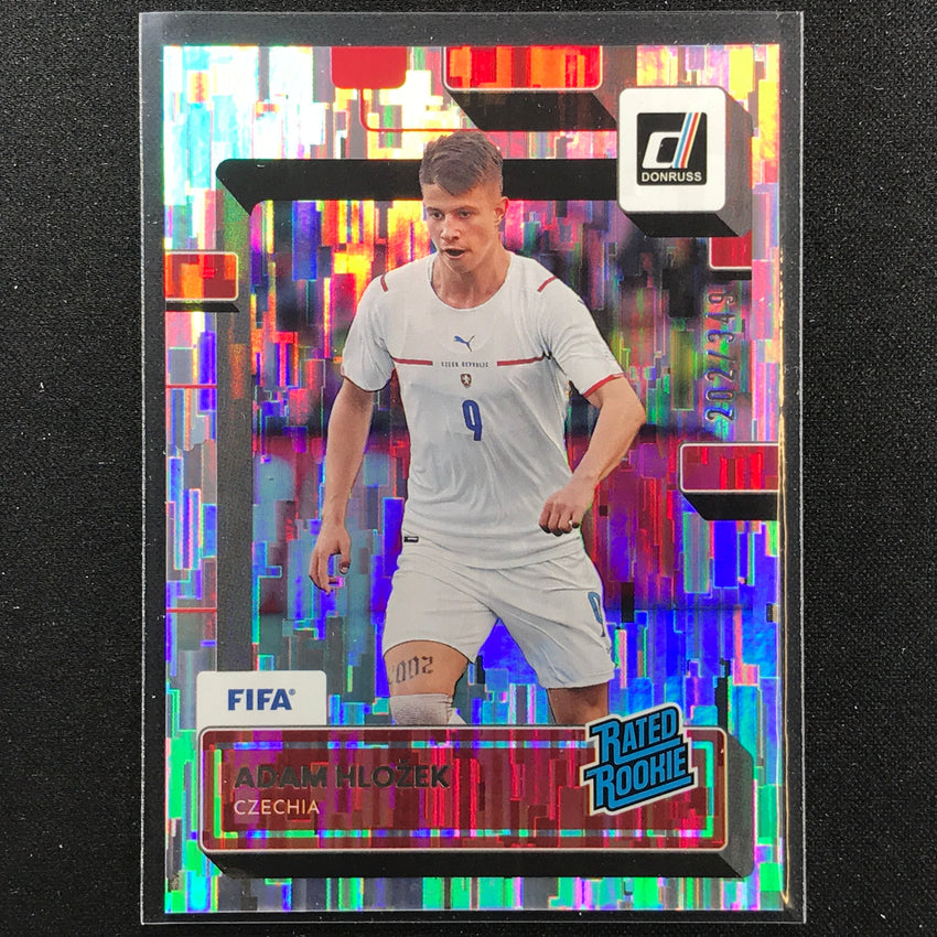 2022-23 Donruss Fifa Adam Hlozek Rated Rookie Silver /349 No 178