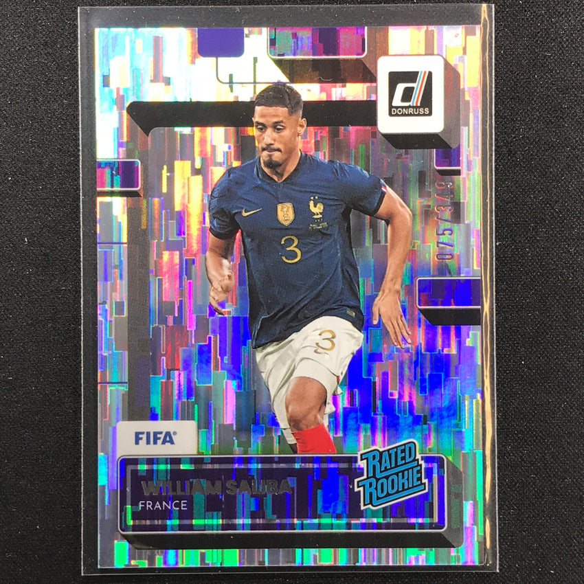 2022-23 Donruss Fifa William Saliba Rated Rookie Silver /349 No 182