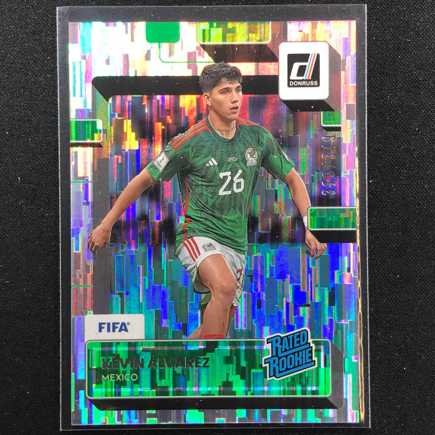 2022-23 Donruss FIFA KEVIN ALVAREZ Rated Rookie Silver /349 #186