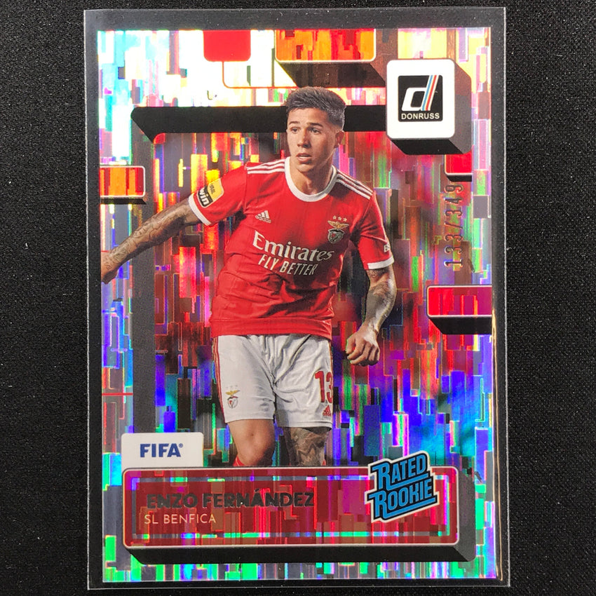 2022-23 Donruss Fifa Enzo Fernandez Rated Rookie Silver /349 No 189