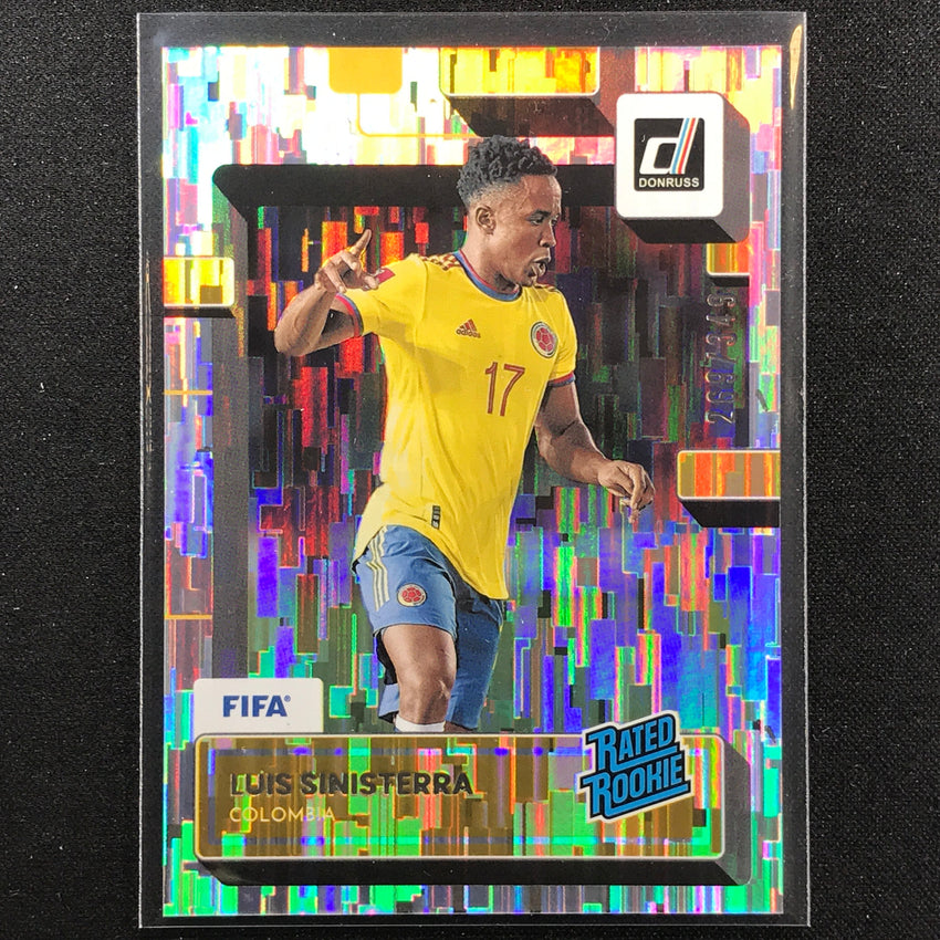 2022-23 Donruss FIFA LUIS SINISTERRA Rated Rookie Silver /349 #195