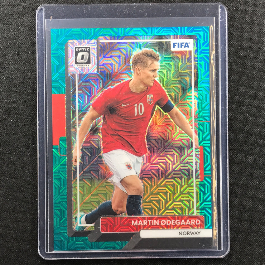 2022-23 Donruss Fifa Martin Odegaard Optic Teal Mojo 6/49