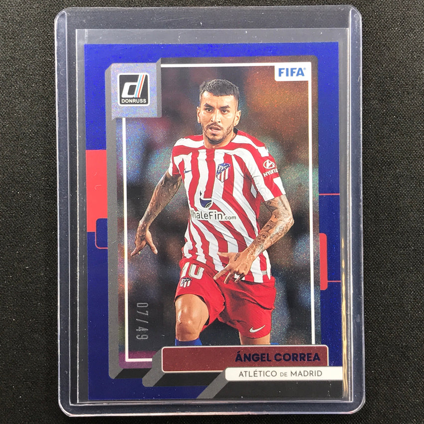2022-23 Donruss Fifa Angel Correa Blue 7/49