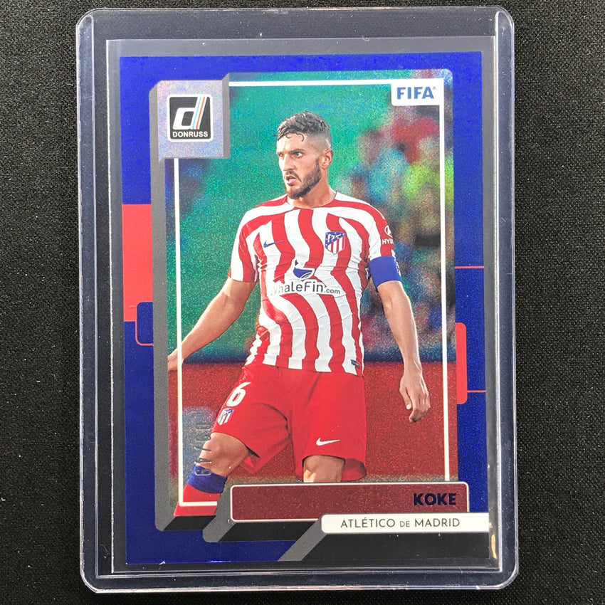 2022-23 Donruss Fifa Koke Blue 9/49