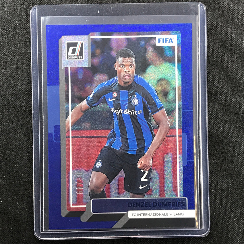 2022-23 Donruss Fifa Denzel Dumfries Blue 8/49