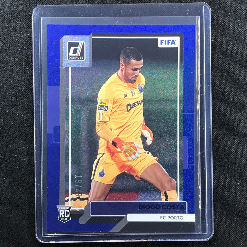 2022-23 Donruss Fifa Diogo Costa Rookie Blue 19/49