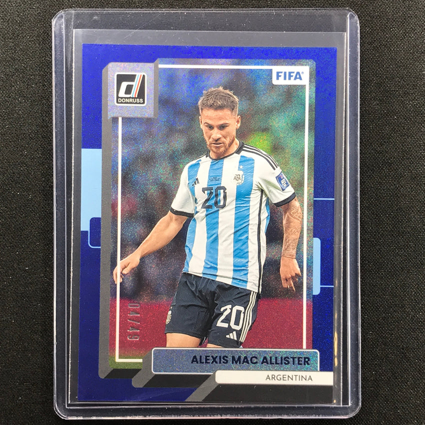 2022-23 Donruss Fifa Alexis Mac Allister Blue 4/49