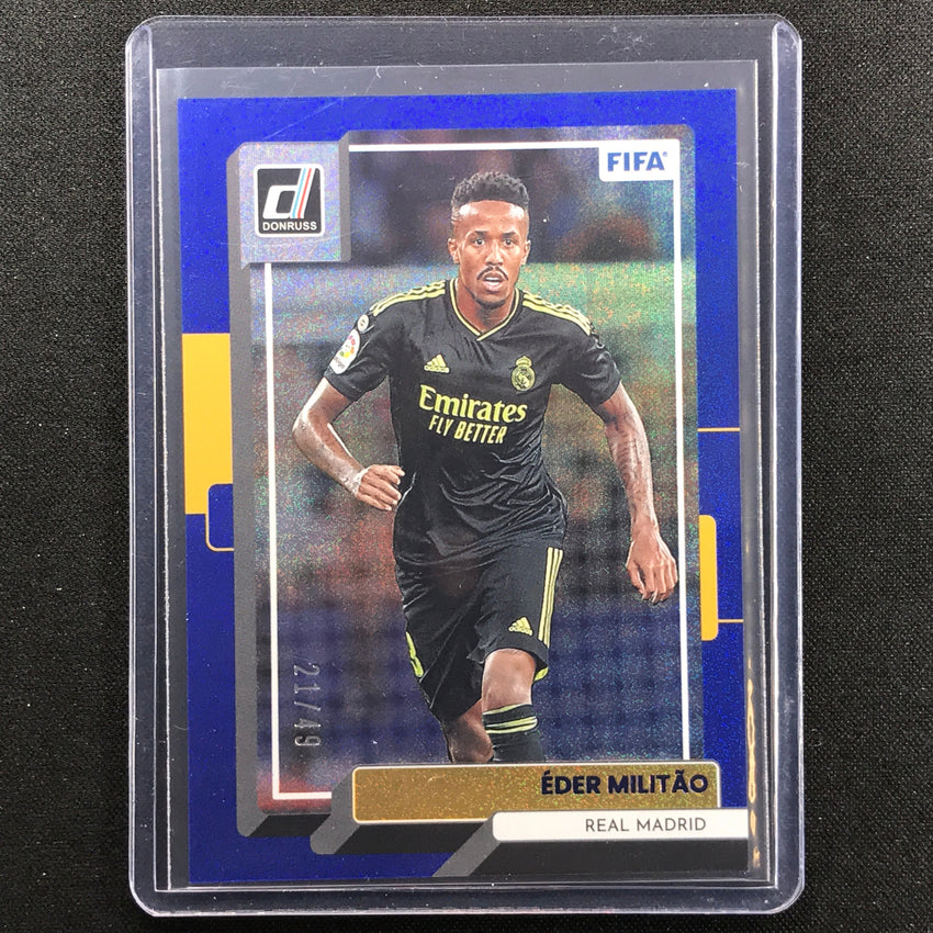 2022-23 Donruss Fifa Eder Militao Blue 21/49