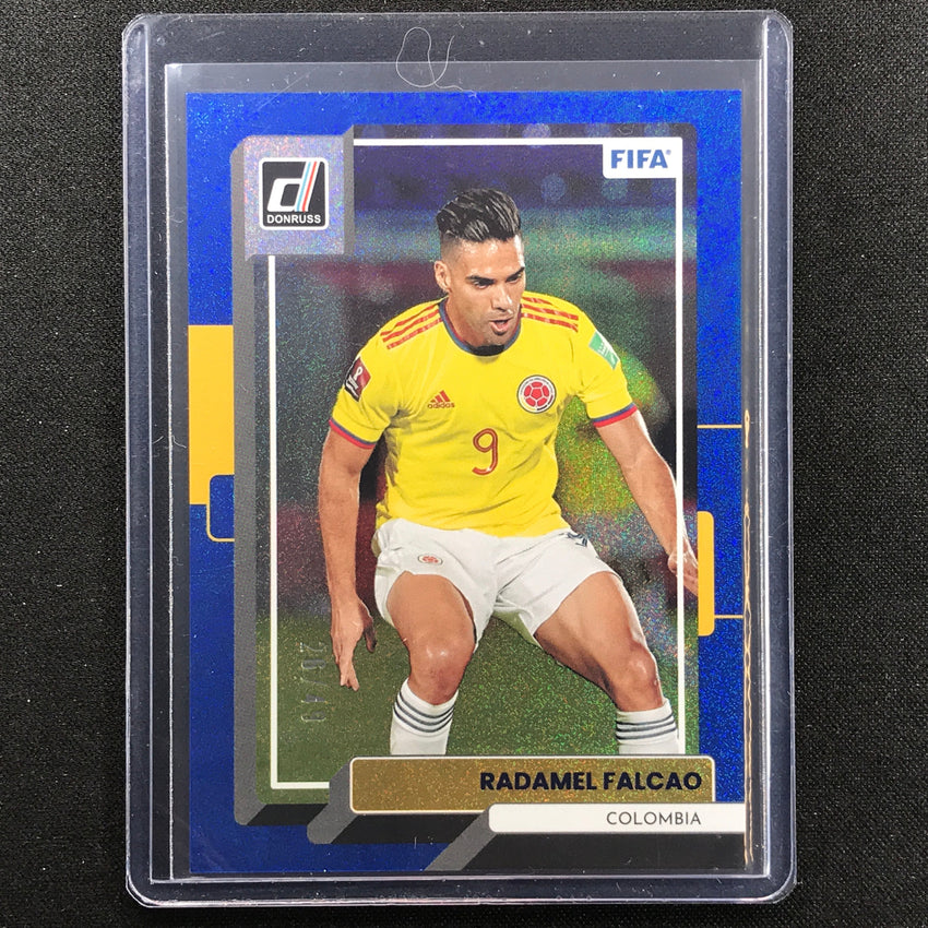 2022-23 Donruss Fifa Radamel Falcao Blue 26/49