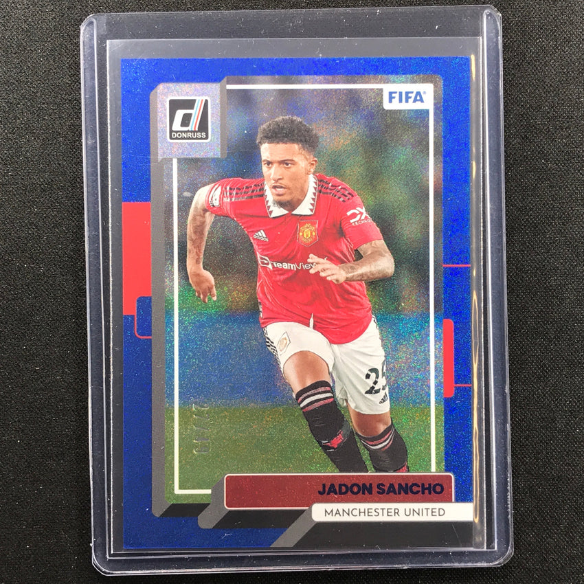 2022-23 Donruss Fifa Jadon Sancho Blue 27/49