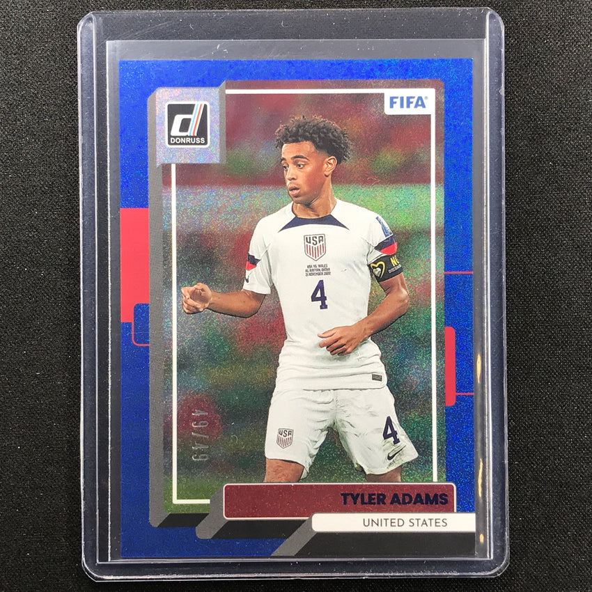 2022-23 Donruss Fifa Tyler Adams Blue 49/49