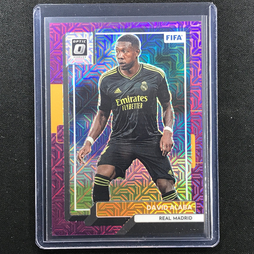 2022-23 Donruss Fifa David Alaba Optic Purple Mojo 8/25
