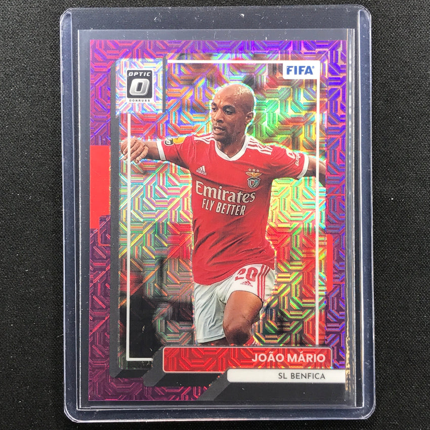 2022-23 Donruss Fifa Joao Mario Optic Purple Mojo 2/25